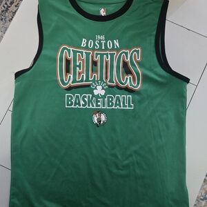 NBA Celtics Green Basketball Tank Top